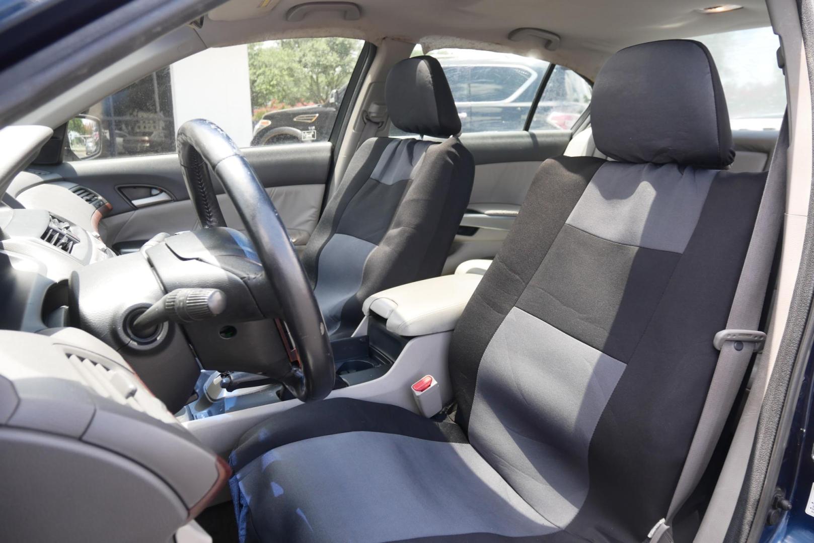 2010 BLUE Honda Accord EX-L V-6 Sedan AT (5KBCP3F86AB) with an 3.5L V6 SOHC 24V engine, 5-Speed Automatic transmission, located at 8640 E R L Thornton Fwy, Dallas, TX, 75228, (469) 297-4144, 32.794128, -96.693008 - Photo#9
