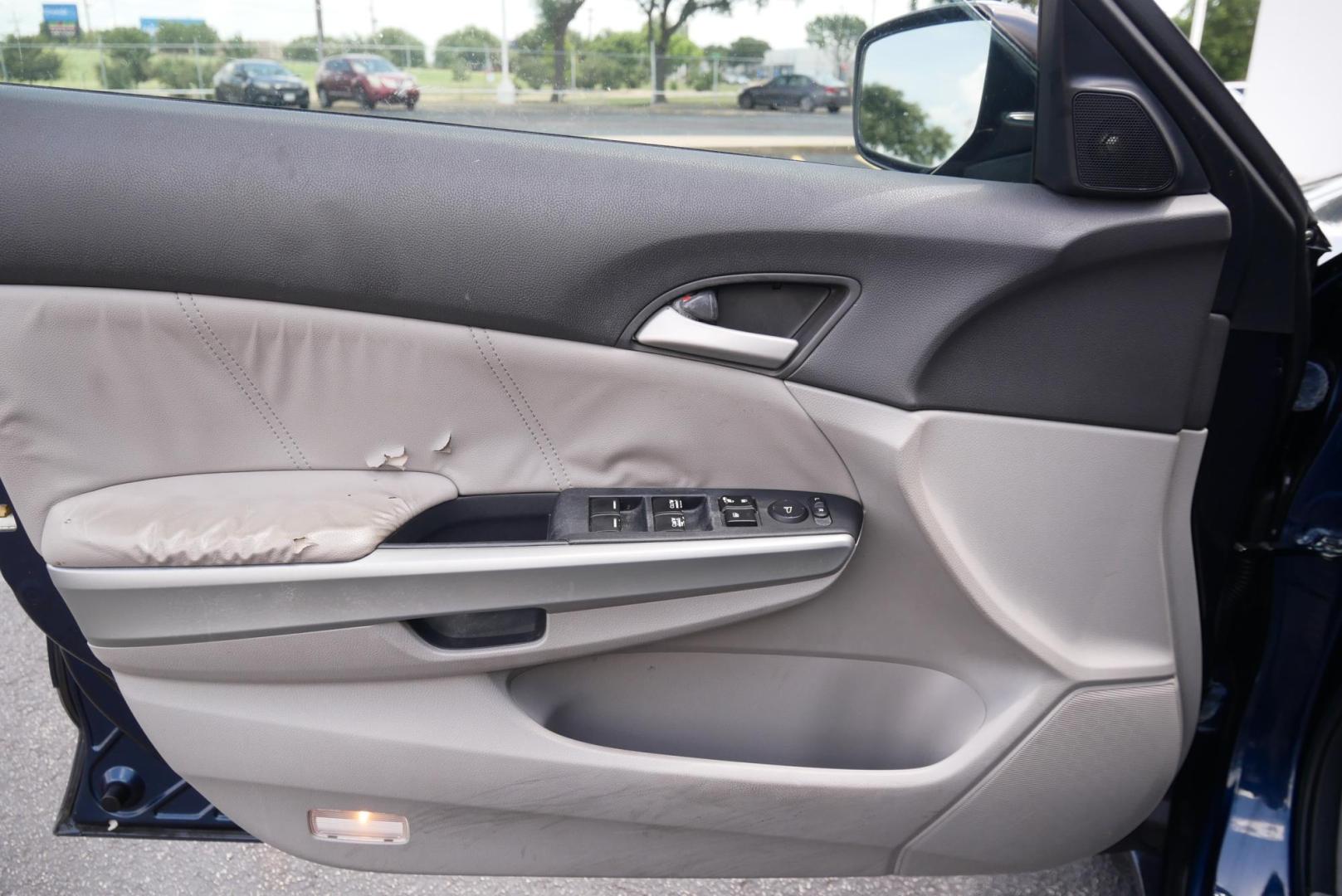 2010 BLUE Honda Accord EX-L V-6 Sedan AT (5KBCP3F86AB) with an 3.5L V6 SOHC 24V engine, 5-Speed Automatic transmission, located at 8640 E R L Thornton Fwy, Dallas, TX, 75228, (469) 297-4144, 32.794128, -96.693008 - Photo#10