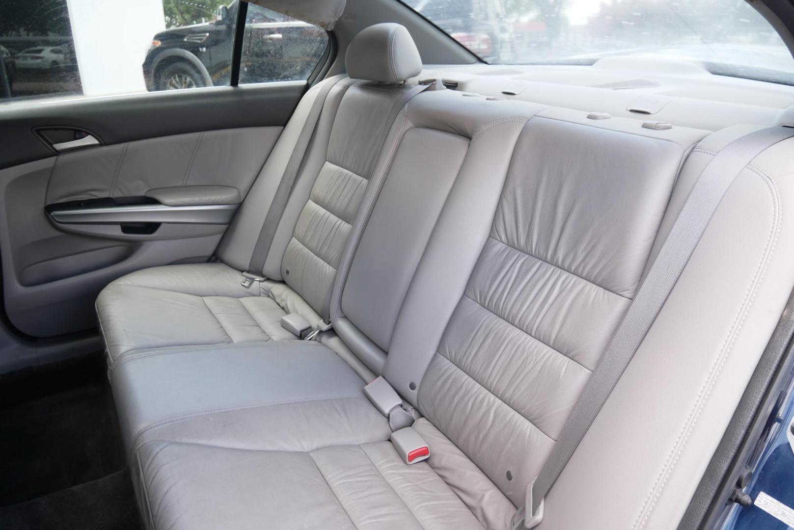 2010 BLUE Honda Accord EX-L V-6 Sedan AT (5KBCP3F86AB) with an 3.5L V6 SOHC 24V engine, 5-Speed Automatic transmission, located at 8640 E R L Thornton Fwy, Dallas, TX, 75228, (469) 297-4144, 32.794128, -96.693008 - Photo#14