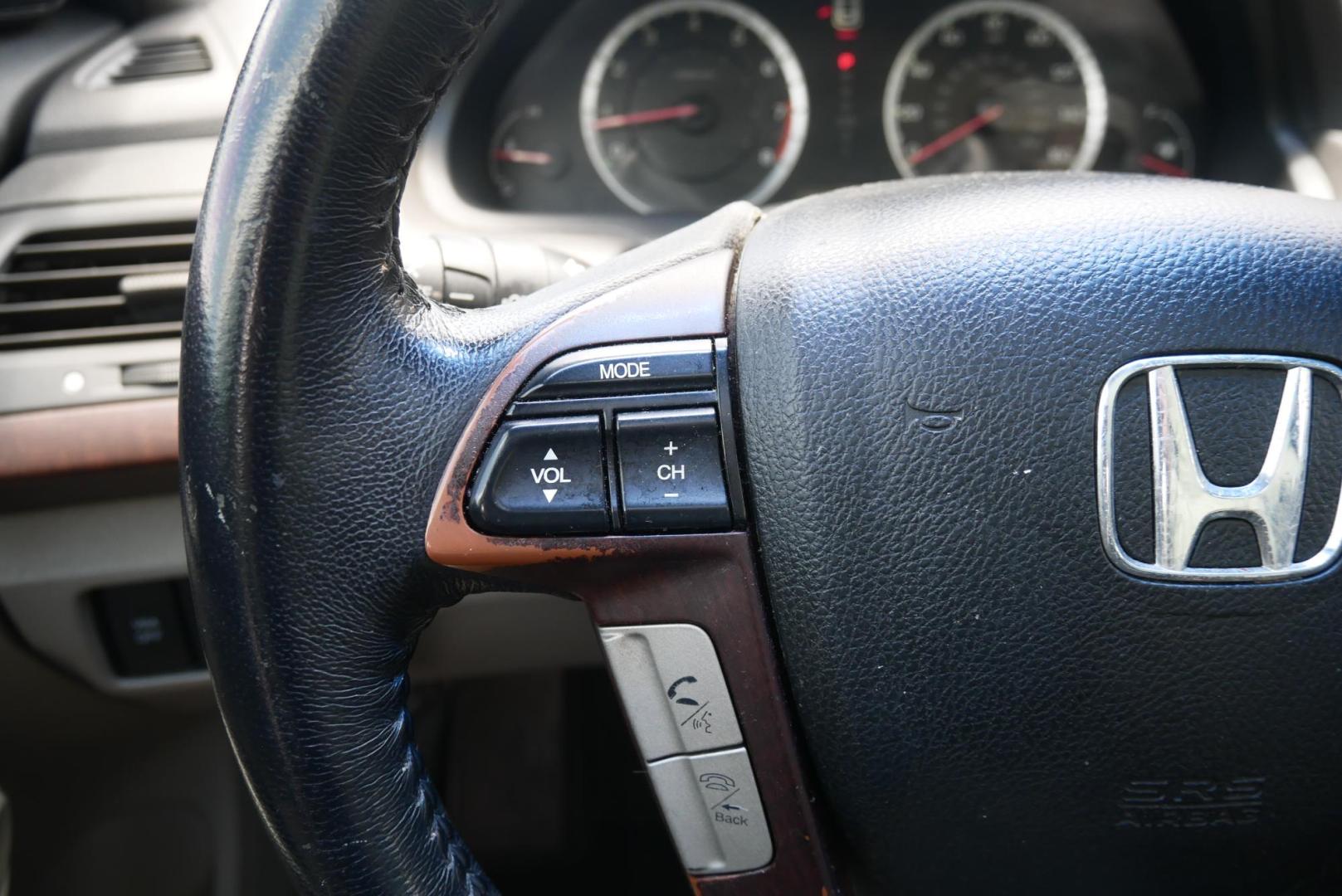 2010 BLUE Honda Accord EX-L V-6 Sedan AT (5KBCP3F86AB) with an 3.5L V6 SOHC 24V engine, 5-Speed Automatic transmission, located at 8640 E R L Thornton Fwy, Dallas, TX, 75228, (469) 297-4144, 32.794128, -96.693008 - Photo#16