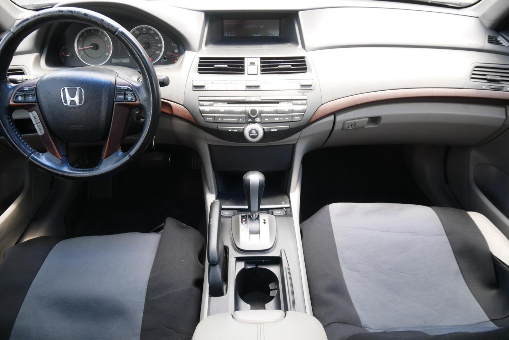 2010 BLUE Honda Accord EX-L V-6 Sedan AT (5KBCP3F86AB) with an 3.5L V6 SOHC 24V engine, 5-Speed Automatic transmission, located at 8640 E R L Thornton Fwy, Dallas, TX, 75228, (469) 297-4144, 32.794128, -96.693008 - Photo#18