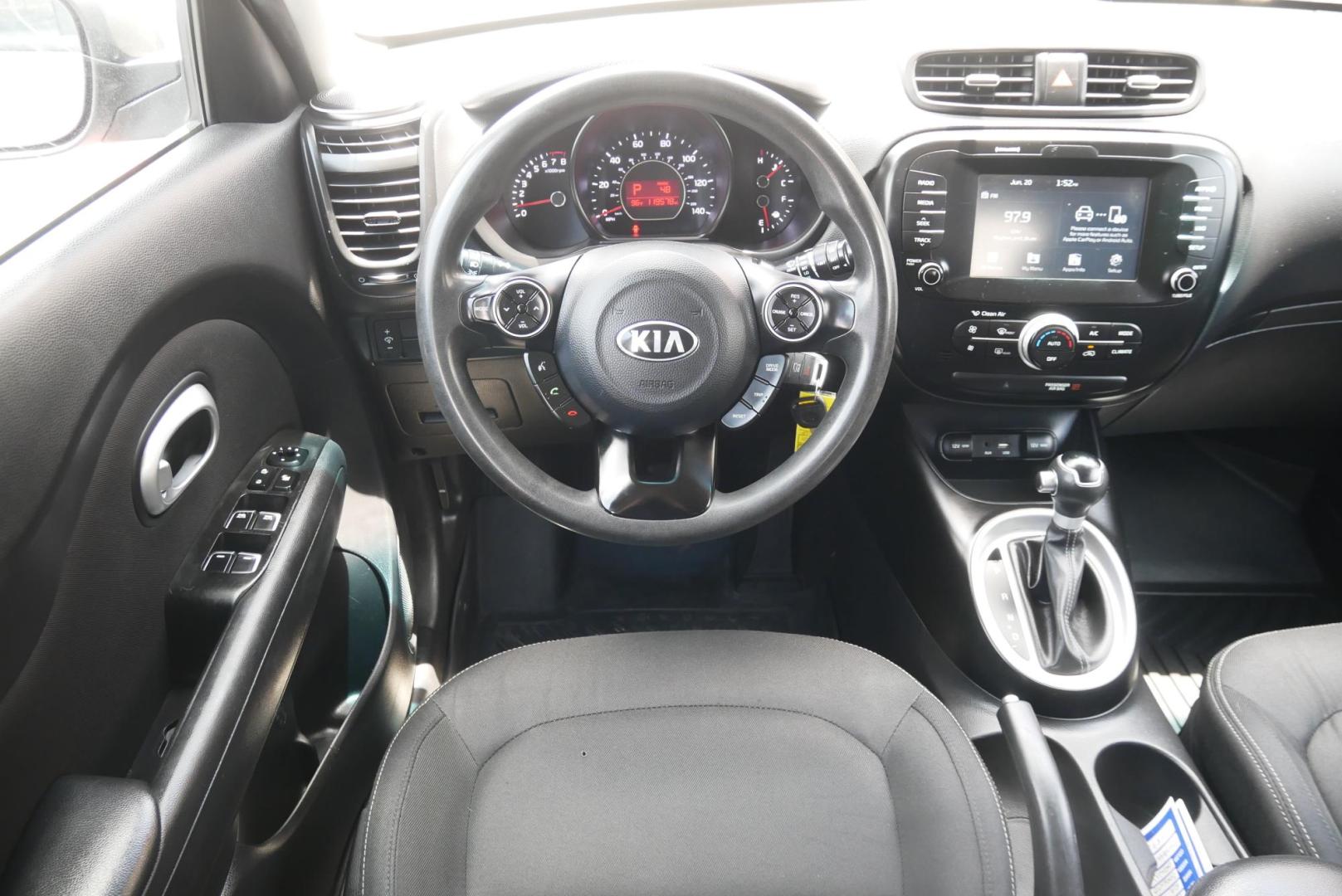 2018 GRAY Kia Soul + (KNDJP3A52J7) with an 2.0L L4 DOHC 16V engine, 6A transmission, located at 8640 E R L Thornton Fwy, Dallas, TX, 75228, (469) 297-4144, 32.794128, -96.693008 - Photo#14