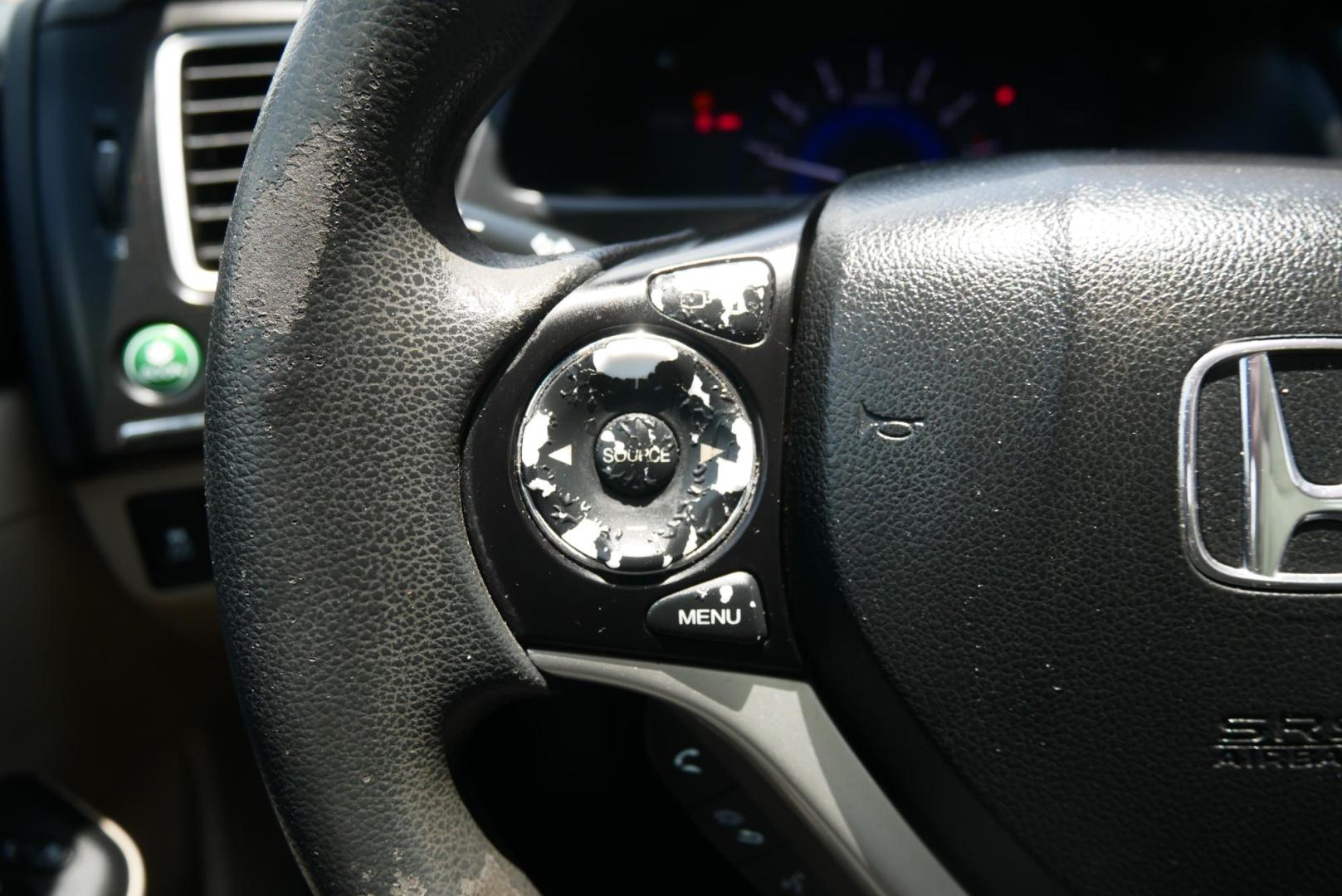 2015 MAROON Honda Civic LX Sedan CVT (2HGFB2F59FH) with an 1.8L L4 SOHC 16V engine, Continuously Variable Transmission transmission, located at 8640 E R L Thornton Fwy, Dallas, TX, 75228, (469) 297-4144, 32.794128, -96.693008 - Photo#15