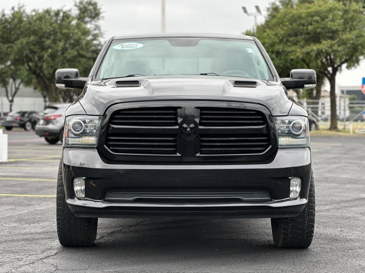 2016 BLACK /BLACK RAM 1500 Sport Crew Cab LWB 4WD (1C6RR7UT5GS) with an 5.7L V8 OHV 16V engine, 6A transmission, located at 8640 E R L Thornton Fwy, Dallas, TX, 75228, (469) 297-4144, 32.794128, -96.693008 - Photo#3