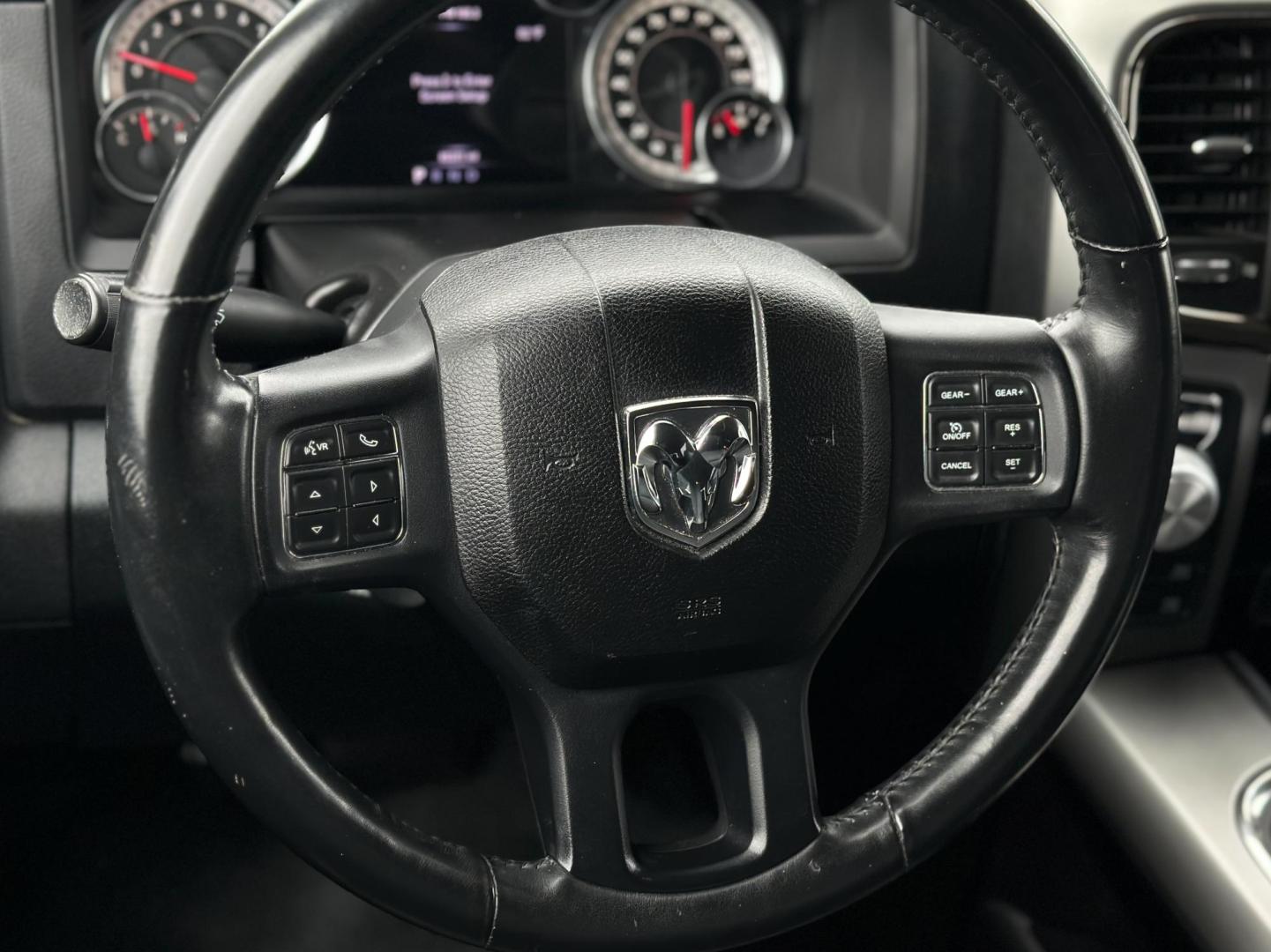 2016 BLACK /BLACK RAM 1500 Sport Crew Cab LWB 4WD (1C6RR7UT5GS) with an 5.7L V8 OHV 16V engine, 6A transmission, located at 8640 E R L Thornton Fwy, Dallas, TX, 75228, (469) 297-4144, 32.794128, -96.693008 - Photo#24