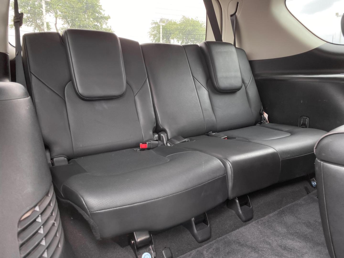 2018 BLACK Infiniti QX80 2WD (JN8AZ2NF5J9) with an 5.6L V8 DOHC 32V engine, 7A transmission, located at 8640 E R L Thornton Fwy, Dallas, TX, 75228, (469) 297-4144, 32.794128, -96.693008 - Photo#16