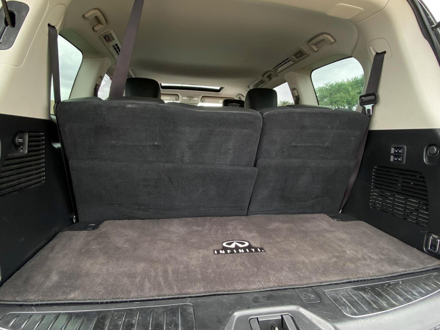 2018 BLACK Infiniti QX80 2WD (JN8AZ2NF5J9) with an 5.6L V8 DOHC 32V engine, 7A transmission, located at 8640 E R L Thornton Fwy, Dallas, TX, 75228, (469) 297-4144, 32.794128, -96.693008 - Photo#19