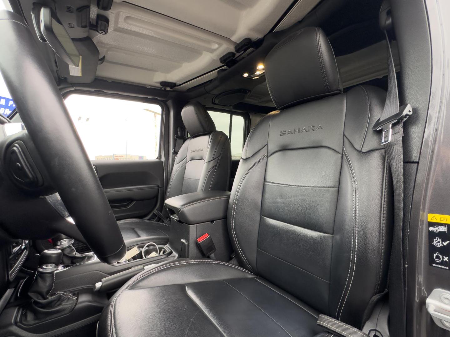 2021 GRAY Jeep Wrangler Unlimited Sahara 4XE (1C4JJXP60MW) with an 2.0L L4 DOHC 16V HYBRID engine, 8A transmission, located at 8640 E R L Thornton Fwy, Dallas, TX, 75228, (469) 297-4144, 32.794128, -96.693008 - Photo#13