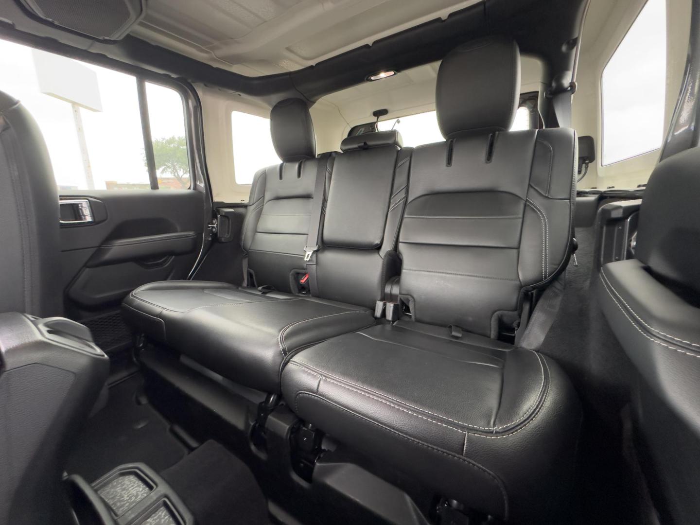 2021 GRAY Jeep Wrangler Unlimited Sahara 4XE (1C4JJXP60MW) with an 2.0L L4 DOHC 16V HYBRID engine, 8A transmission, located at 8640 E R L Thornton Fwy, Dallas, TX, 75228, (469) 297-4144, 32.794128, -96.693008 - Photo#15