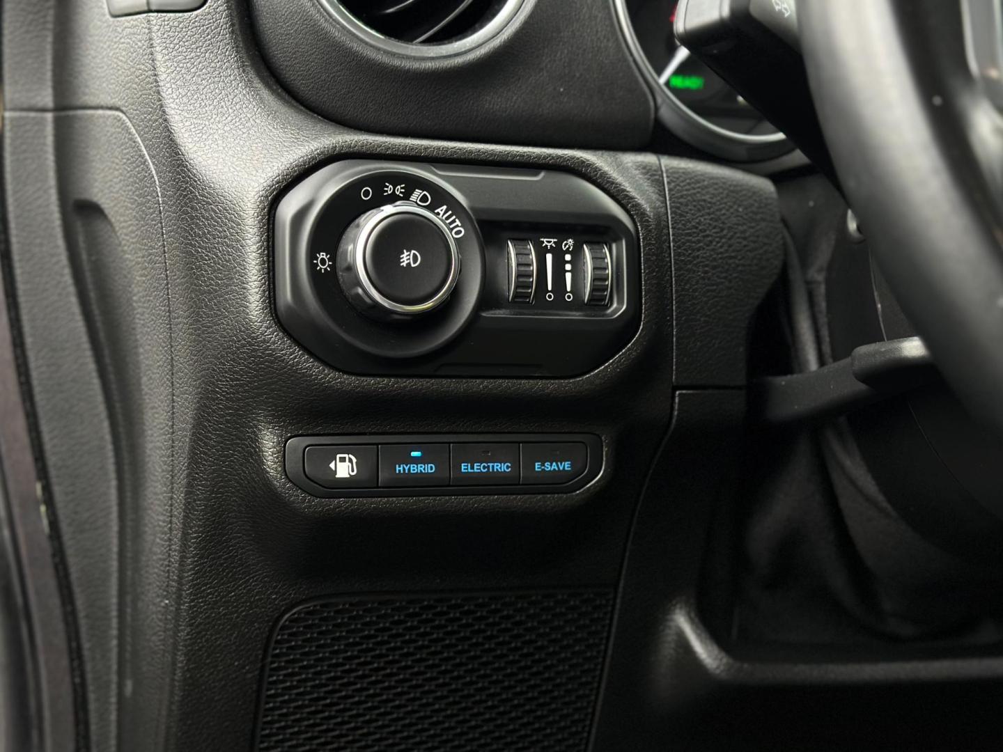 2021 GRAY Jeep Wrangler Unlimited Sahara 4XE (1C4JJXP60MW) with an 2.0L L4 DOHC 16V HYBRID engine, 8A transmission, located at 8640 E R L Thornton Fwy, Dallas, TX, 75228, (469) 297-4144, 32.794128, -96.693008 - Photo#21
