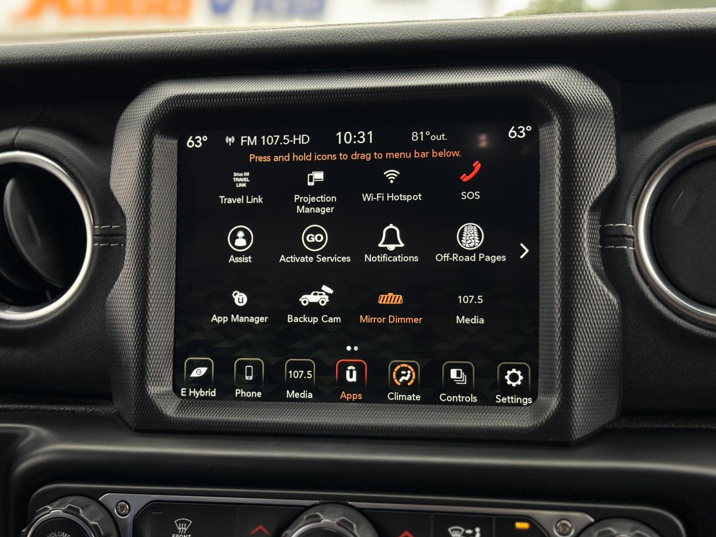 2021 GRAY Jeep Wrangler Unlimited Sahara 4XE (1C4JJXP60MW) with an 2.0L L4 DOHC 16V HYBRID engine, 8A transmission, located at 8640 E R L Thornton Fwy, Dallas, TX, 75228, (469) 297-4144, 32.794128, -96.693008 - Photo#24