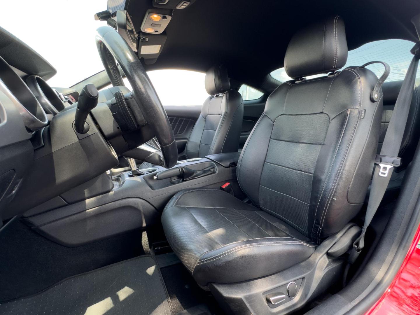 2019 RED Ford Mustang EcoBoost Coupe (1FA6P8TH4K5) with an 2.3L L4 DOHC 16V engine, located at 8640 E R L Thornton Fwy, Dallas, TX, 75228, (469) 297-4144, 32.794128, -96.693008 - Photo#12