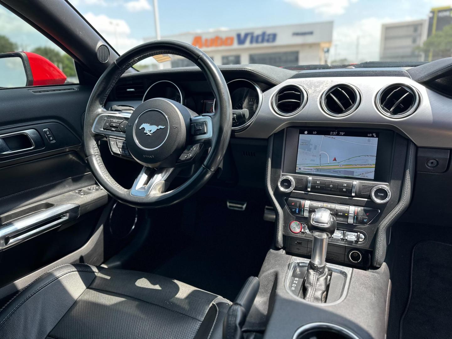 2019 RED Ford Mustang EcoBoost Coupe (1FA6P8TH4K5) with an 2.3L L4 DOHC 16V engine, located at 8640 E R L Thornton Fwy, Dallas, TX, 75228, (469) 297-4144, 32.794128, -96.693008 - Photo#11