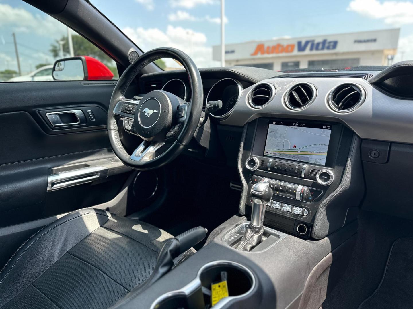 2019 RED Ford Mustang EcoBoost Coupe (1FA6P8TH4K5) with an 2.3L L4 DOHC 16V engine, located at 8640 E R L Thornton Fwy, Dallas, TX, 75228, (469) 297-4144, 32.794128, -96.693008 - Photo#10
