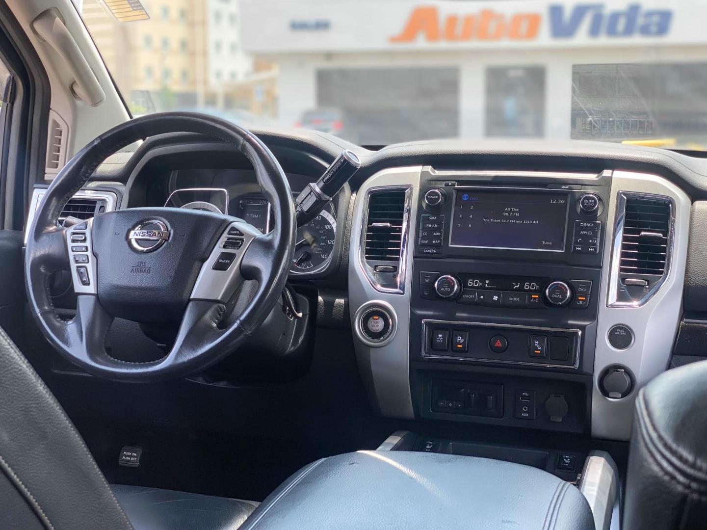 2017 SILVER Nissan Titan S Crew Cab 2WD (1N6AA1E68HN) with an 5.6L V8 DOHC 32V engine, 6A transmission, located at 8640 E R L Thornton Fwy, Dallas, TX, 75228, (469) 297-4144, 32.794128, -96.693008 - Photo#17