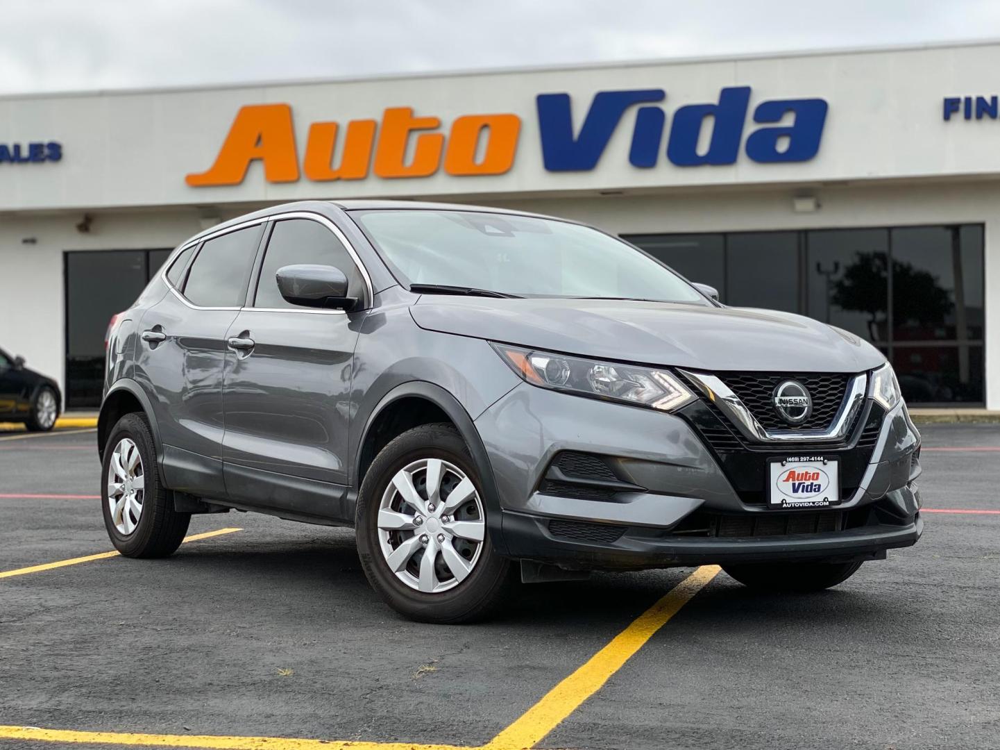 2020 GRAY Nissan Rogue Sport S (JN1BJ1CV7LW) with an 2.0L L4 DOHC 16V engine, CVT transmission, located at 8640 E R L Thornton Fwy, Dallas, TX, 75228, (469) 297-4144, 32.794128, -96.693008 - Photo#0
