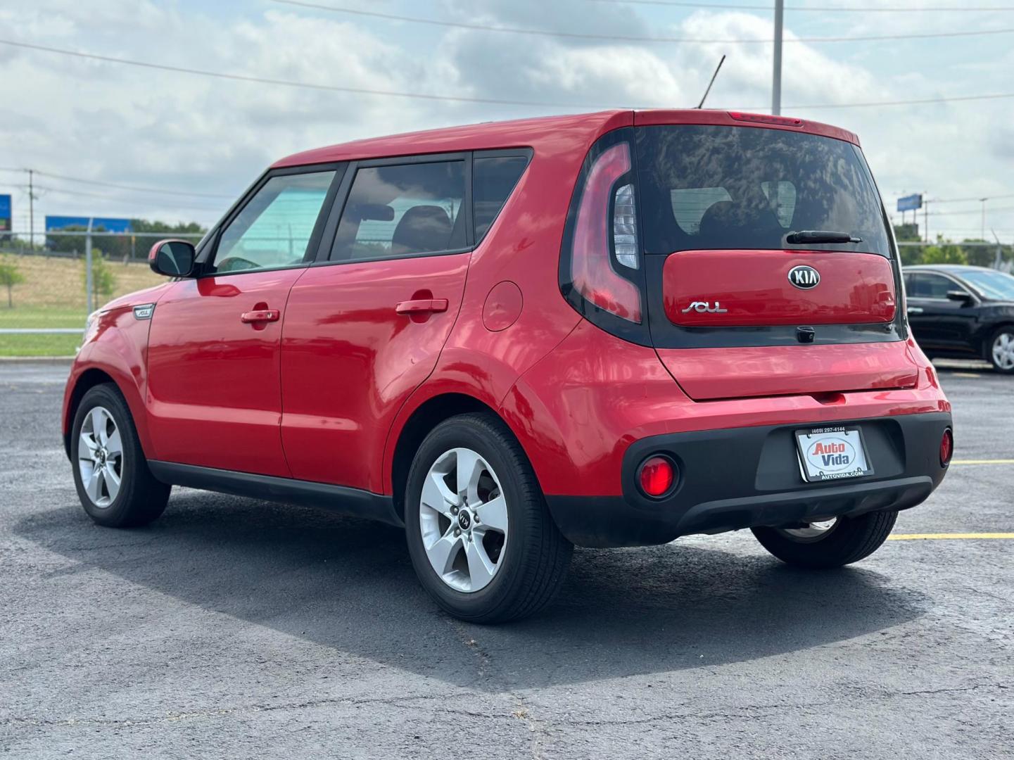 2019 RED Kia Soul Base 6M (KNDJN2A25K7) with an 1.6L L4 DOHC 16V engine, 6M transmission, located at 8640 E R L Thornton Fwy, Dallas, TX, 75228, (469) 297-4144, 32.794128, -96.693008 - Photo#5