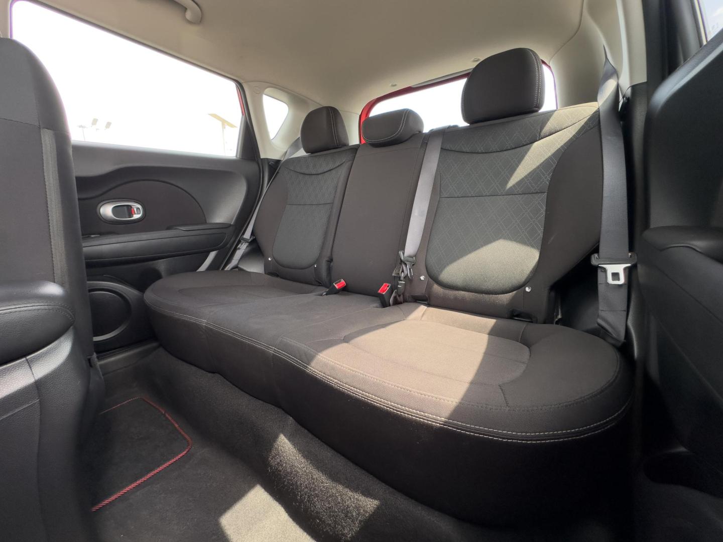 2019 RED Kia Soul Base 6M (KNDJN2A25K7) with an 1.6L L4 DOHC 16V engine, 6M transmission, located at 8640 E R L Thornton Fwy, Dallas, TX, 75228, (469) 297-4144, 32.794128, -96.693008 - Photo#13