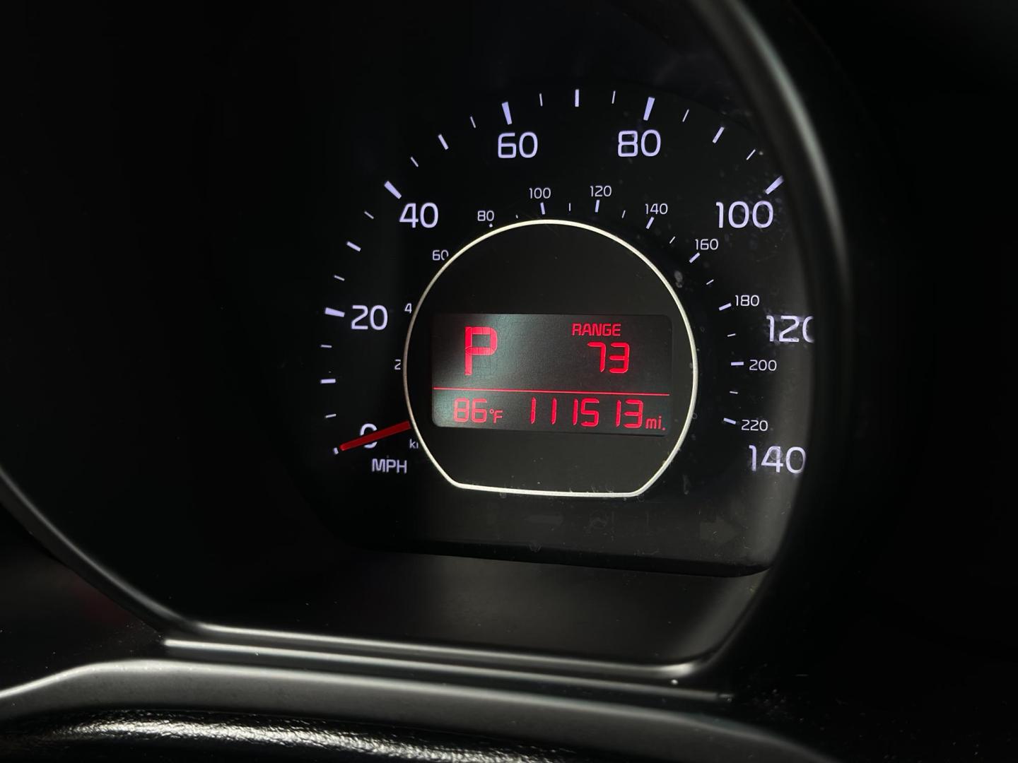 2019 RED Kia Soul Base 6M (KNDJN2A25K7) with an 1.6L L4 DOHC 16V engine, 6M transmission, located at 8640 E R L Thornton Fwy, Dallas, TX, 75228, (469) 297-4144, 32.794128, -96.693008 - Photo#19