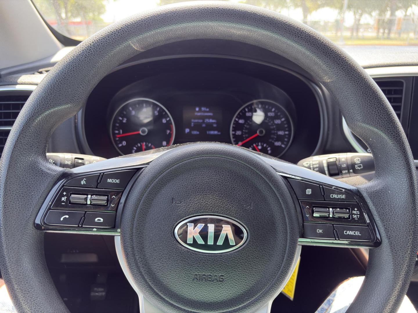 2020 GRAY Kia Sportage LX AWD (KNDPMCAC8L7) with an 2.4L V6 DOHC 24V engine, 6A transmission, located at 8640 E R L Thornton Fwy, Dallas, TX, 75228, (469) 297-4144, 32.794128, -96.693008 - Photo#16
