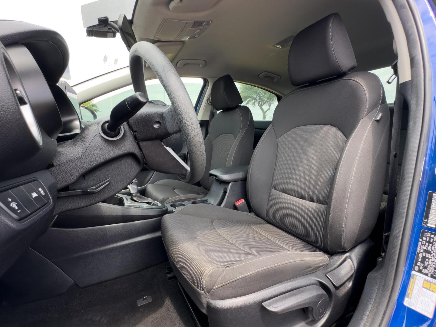 2019 BLUE Kia Forte LX 6A (3KPF24AD7KE) with an 2.0L L4 DOHC 16V engine, 6A transmission, located at 8640 E R L Thornton Fwy, Dallas, TX, 75228, (469) 297-4144, 32.794128, -96.693008 - Photo#10