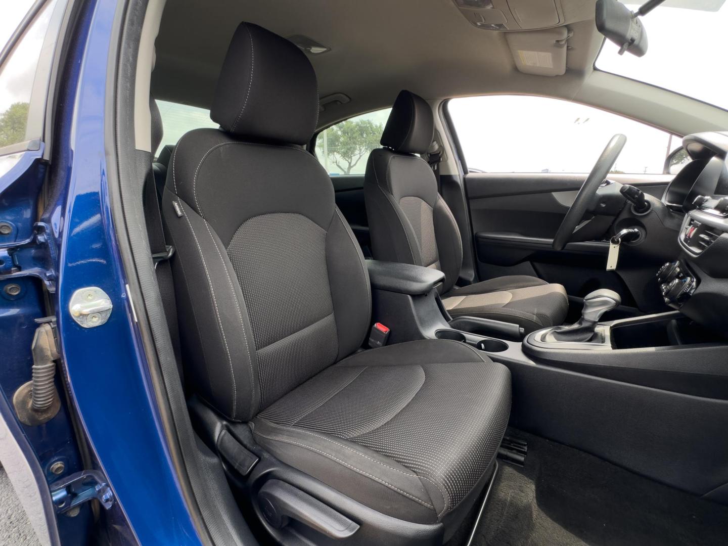 2019 BLUE Kia Forte LX 6A (3KPF24AD7KE) with an 2.0L L4 DOHC 16V engine, 6A transmission, located at 8640 E R L Thornton Fwy, Dallas, TX, 75228, (469) 297-4144, 32.794128, -96.693008 - Photo#14