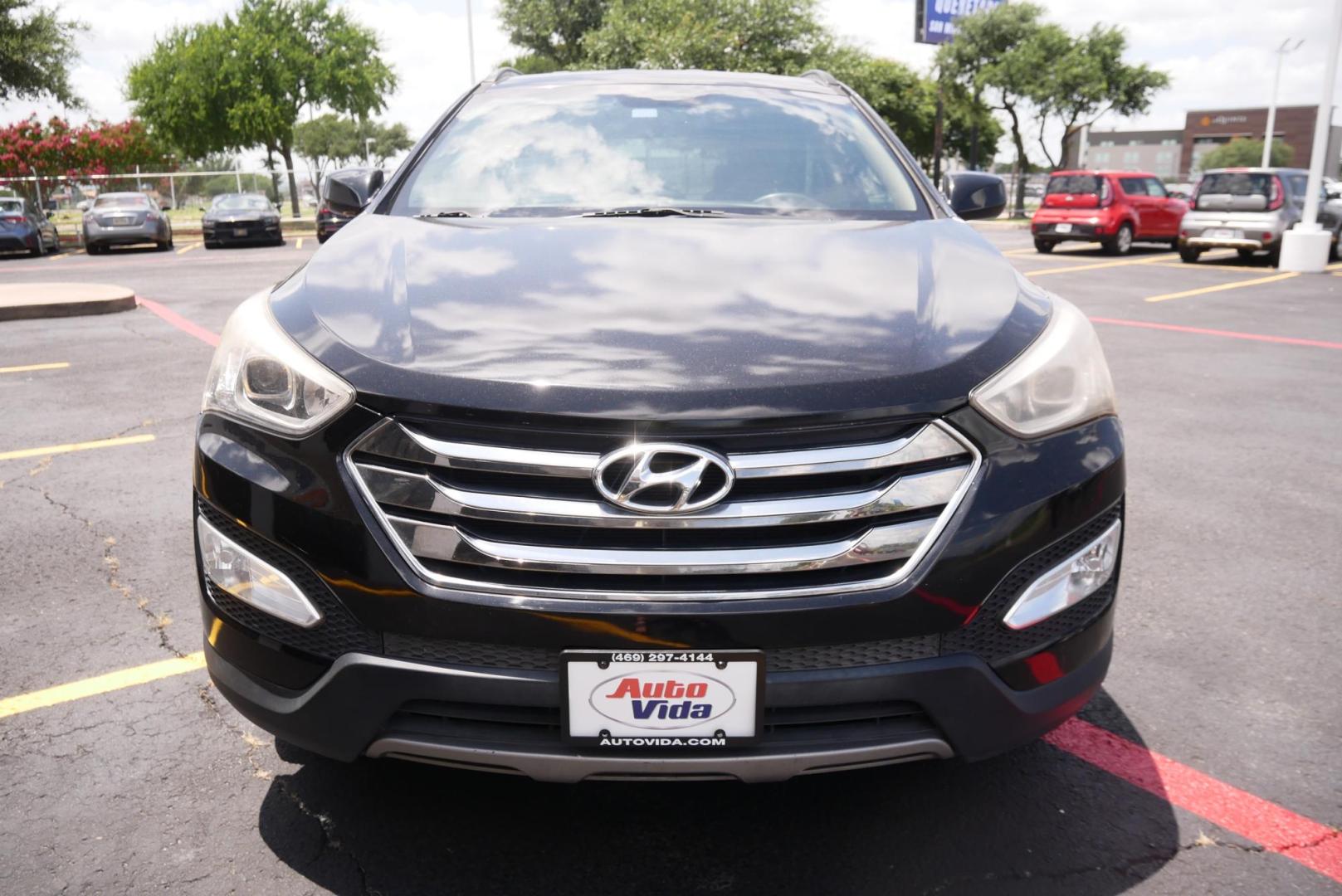 2016 BLACK Hyundai Santa Fe Sport 2.4 FWD (5XYZU3LB8GG) with an 2.4L L4 DOHC 16V engine, 6-Speed Automatic transmission, located at 8640 E R L Thornton Fwy, Dallas, TX, 75228, (469) 297-4144, 32.794128, -96.693008 - Photo#7