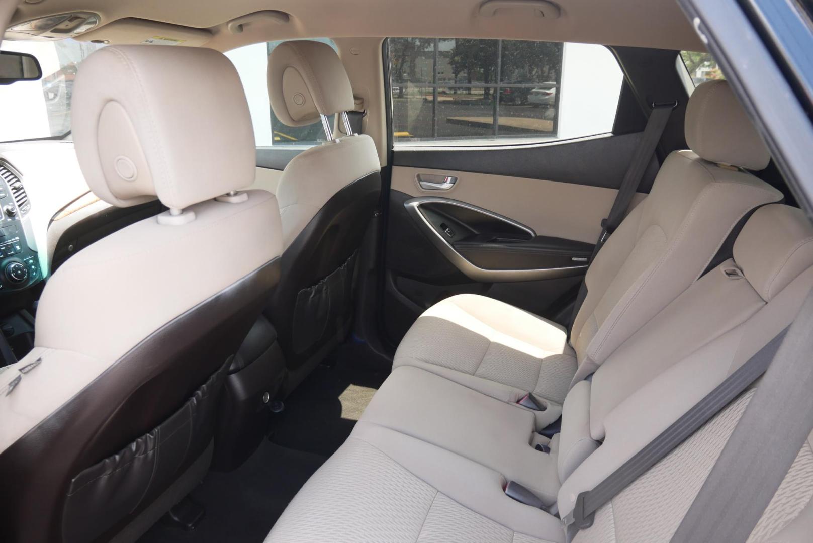 2016 BLACK Hyundai Santa Fe Sport 2.4 FWD (5XYZU3LB8GG) with an 2.4L L4 DOHC 16V engine, 6-Speed Automatic transmission, located at 8640 E R L Thornton Fwy, Dallas, TX, 75228, (469) 297-4144, 32.794128, -96.693008 - Photo#12