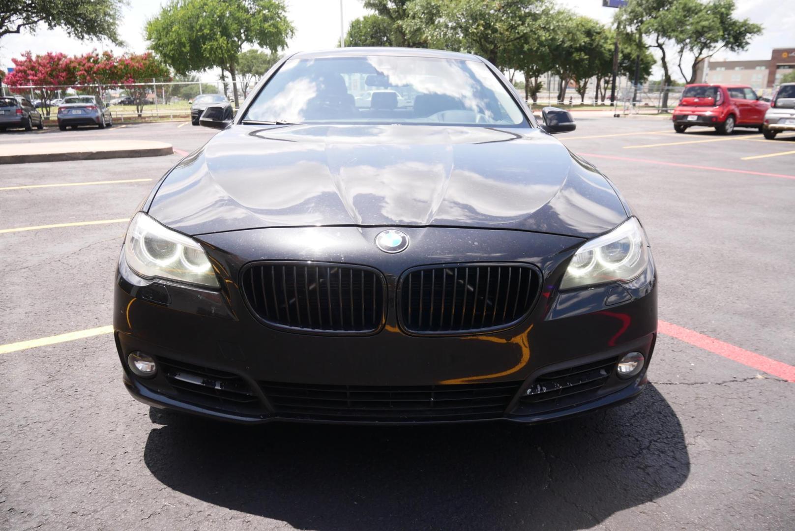 2015 BLACK BMW 5-Series 535i (WBA5B1C5XFG) with an 3.0L L6 DOHC 24V engine, 8-Speed Automatic transmission, located at 8640 E R L Thornton Fwy, Dallas, TX, 75228, (469) 297-4144, 32.794128, -96.693008 - Photo#7