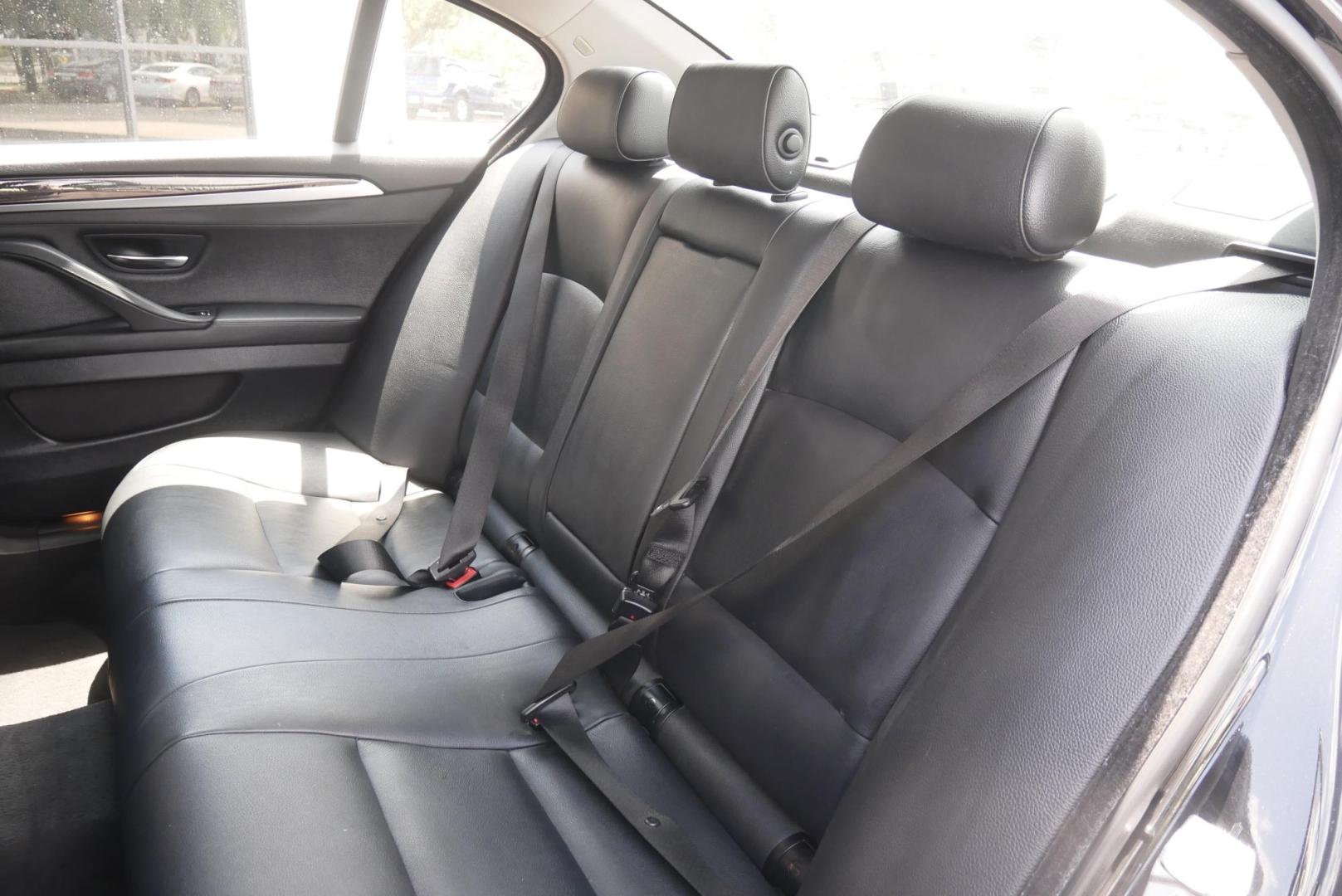 2015 BLACK BMW 5-Series 535i (WBA5B1C5XFG) with an 3.0L L6 DOHC 24V engine, 8-Speed Automatic transmission, located at 8640 E R L Thornton Fwy, Dallas, TX, 75228, (469) 297-4144, 32.794128, -96.693008 - Photo#15