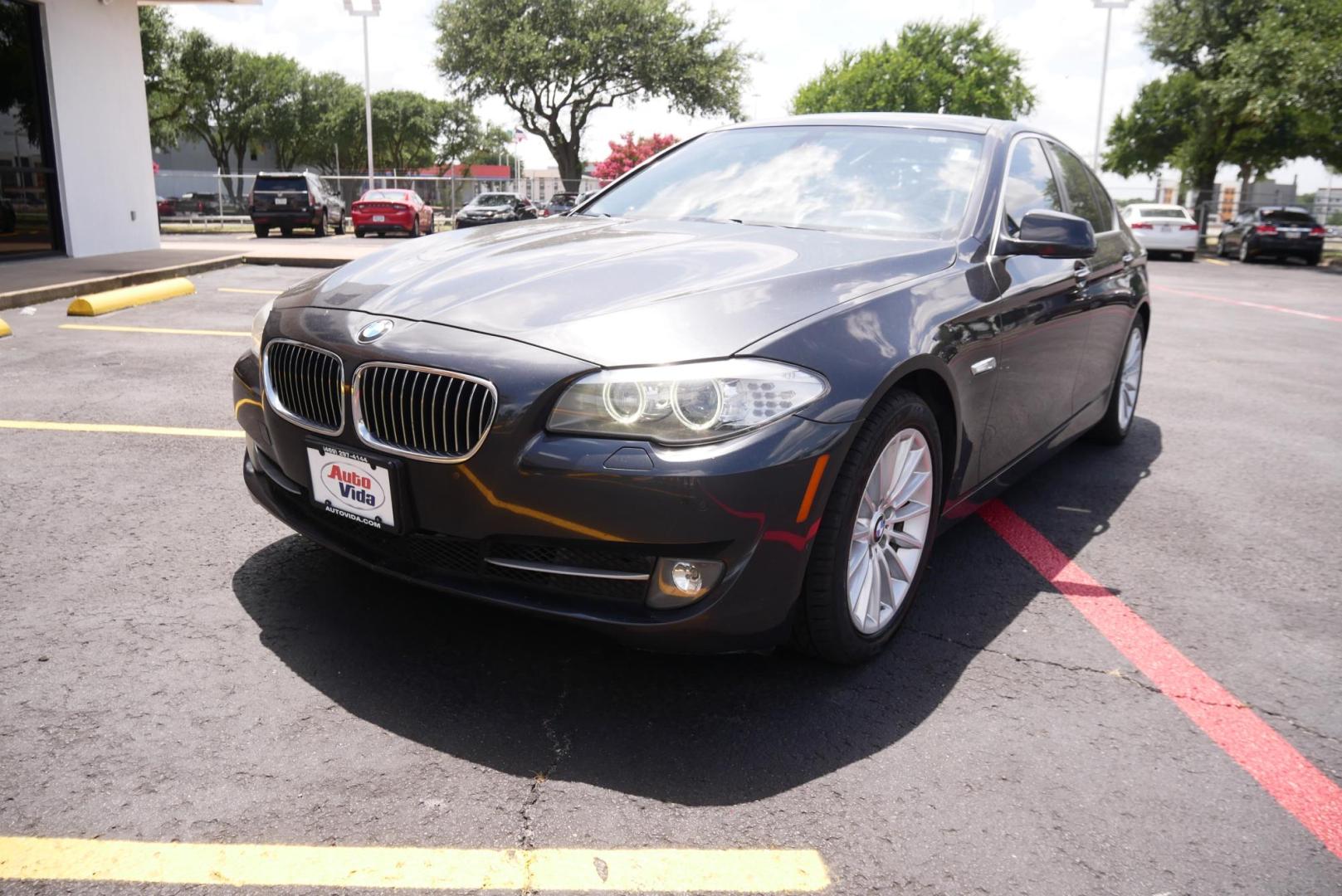 2012 BLACK BMW 5-Series 535i (WBAFR7C51CC) with an 3.0L L6 DOHC 24V engine, located at 8640 E R L Thornton Fwy, Dallas, TX, 75228, (469) 297-4144, 32.794128, -96.693008 - Photo#7