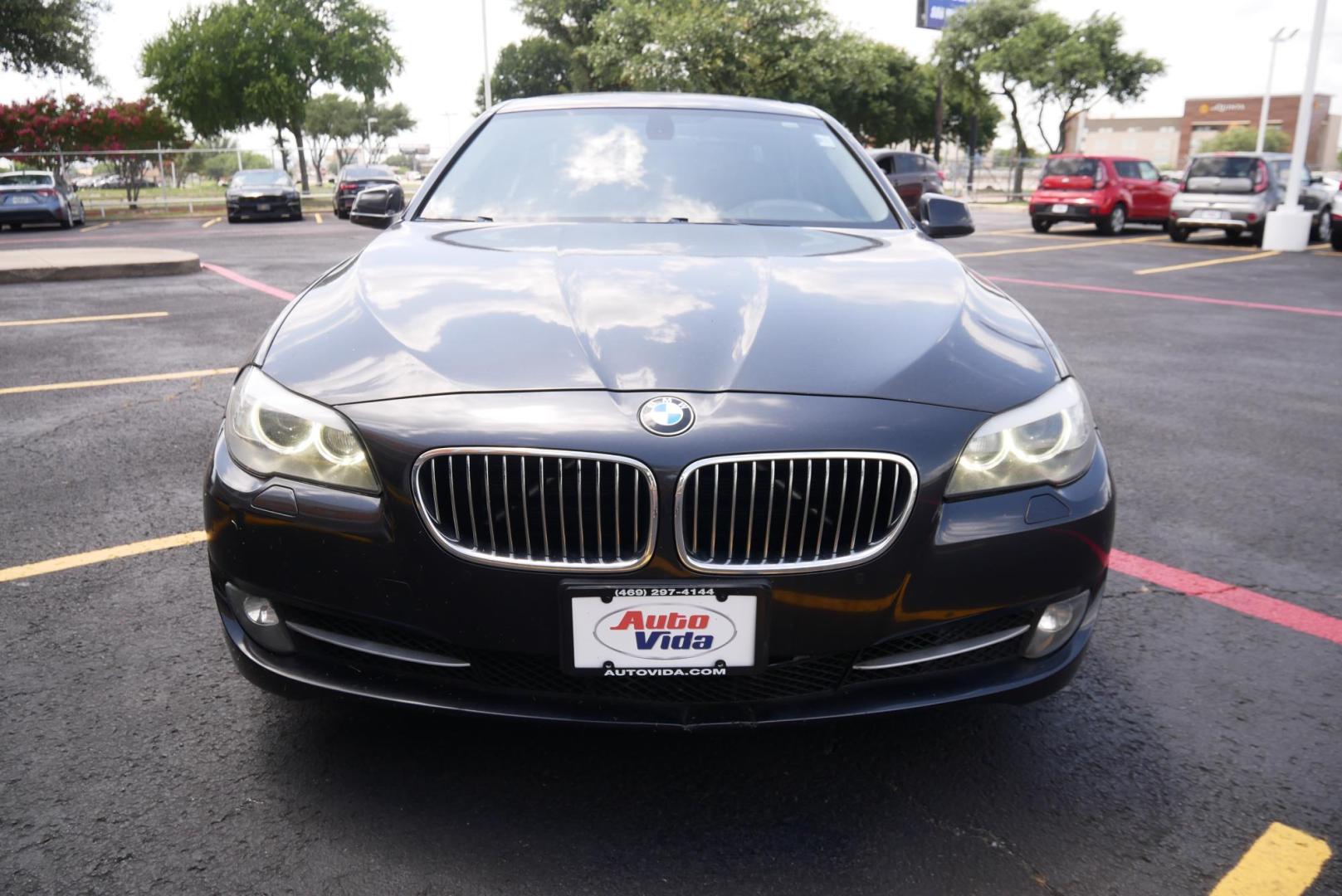 2012 BLACK BMW 5-Series 535i (WBAFR7C51CC) with an 3.0L L6 DOHC 24V engine, located at 8640 E R L Thornton Fwy, Dallas, TX, 75228, (469) 297-4144, 32.794128, -96.693008 - Photo#8