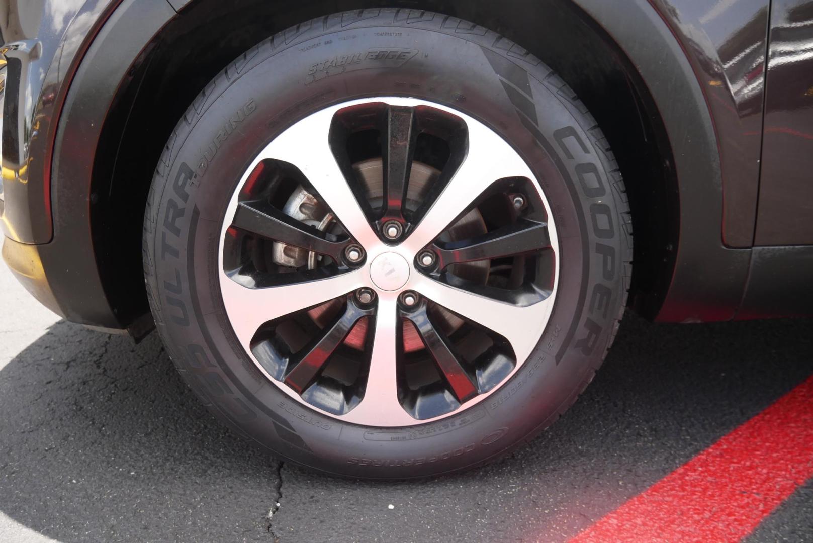 2017 BROWN Kia Sorento EX 2WD (5XYPH4A12HG) with an 2.4L L4 DOHC 16V engine, 6A transmission, located at 8640 E R L Thornton Fwy, Dallas, TX, 75228, (469) 297-4144, 32.794128, -96.693008 - Photo#21