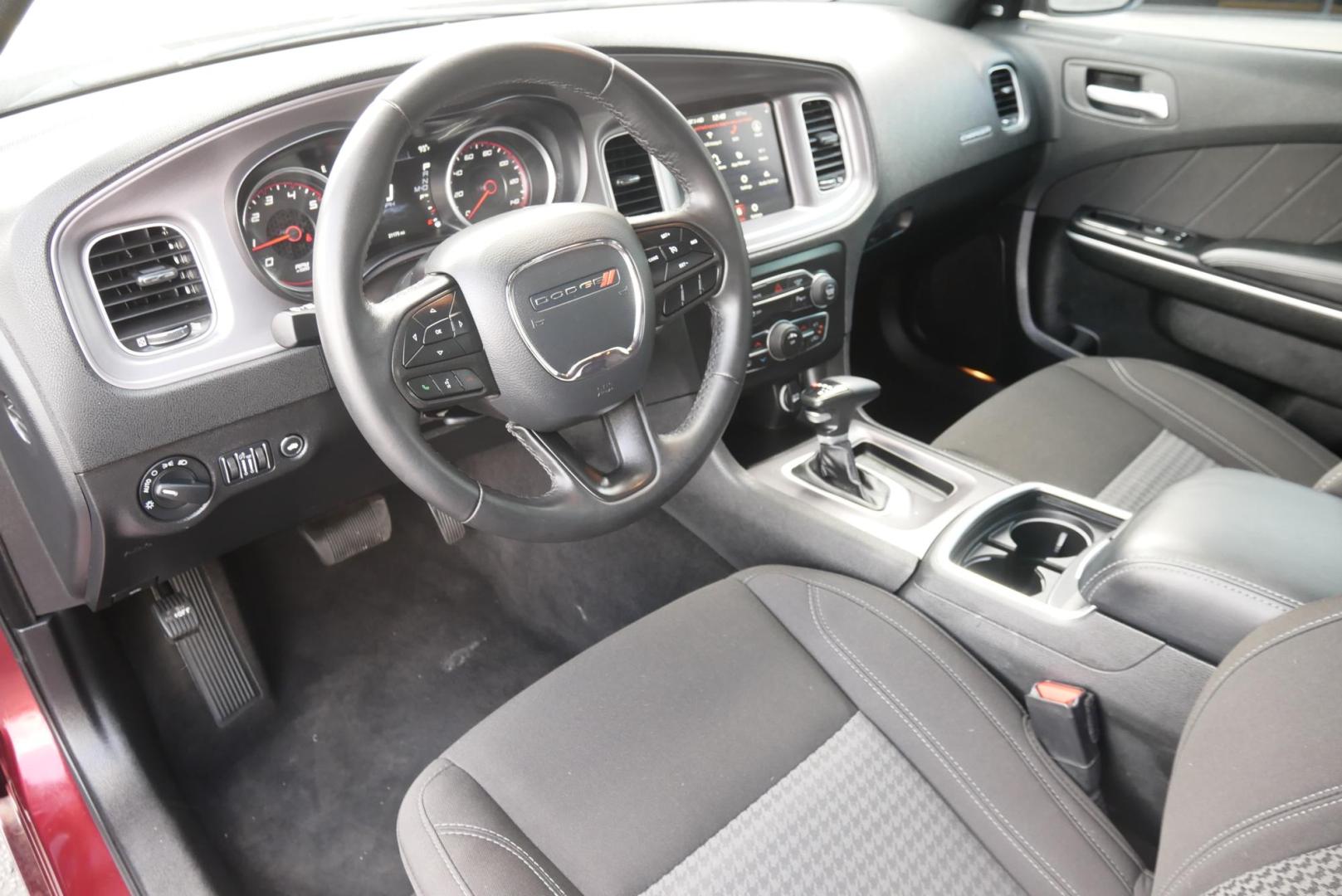2023 RED Dodge Charger SXT (2C3CDXBG7PH) with an 3.6L V6 DOHC 24V engine, 8A transmission, located at 8640 E R L Thornton Fwy, Dallas, TX, 75228, (469) 297-4144, 32.794128, -96.693008 - Photo#8