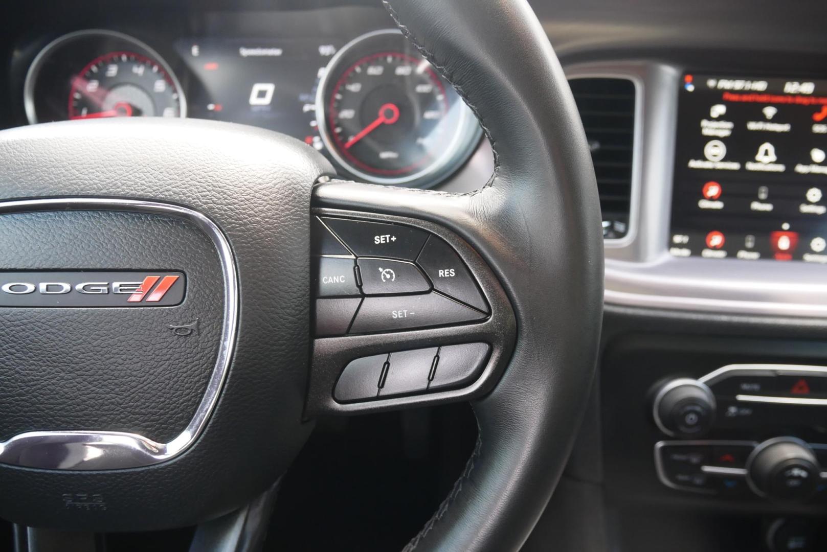 2023 RED Dodge Charger SXT (2C3CDXBG7PH) with an 3.6L V6 DOHC 24V engine, 8A transmission, located at 8640 E R L Thornton Fwy, Dallas, TX, 75228, (469) 297-4144, 32.794128, -96.693008 - Photo#17