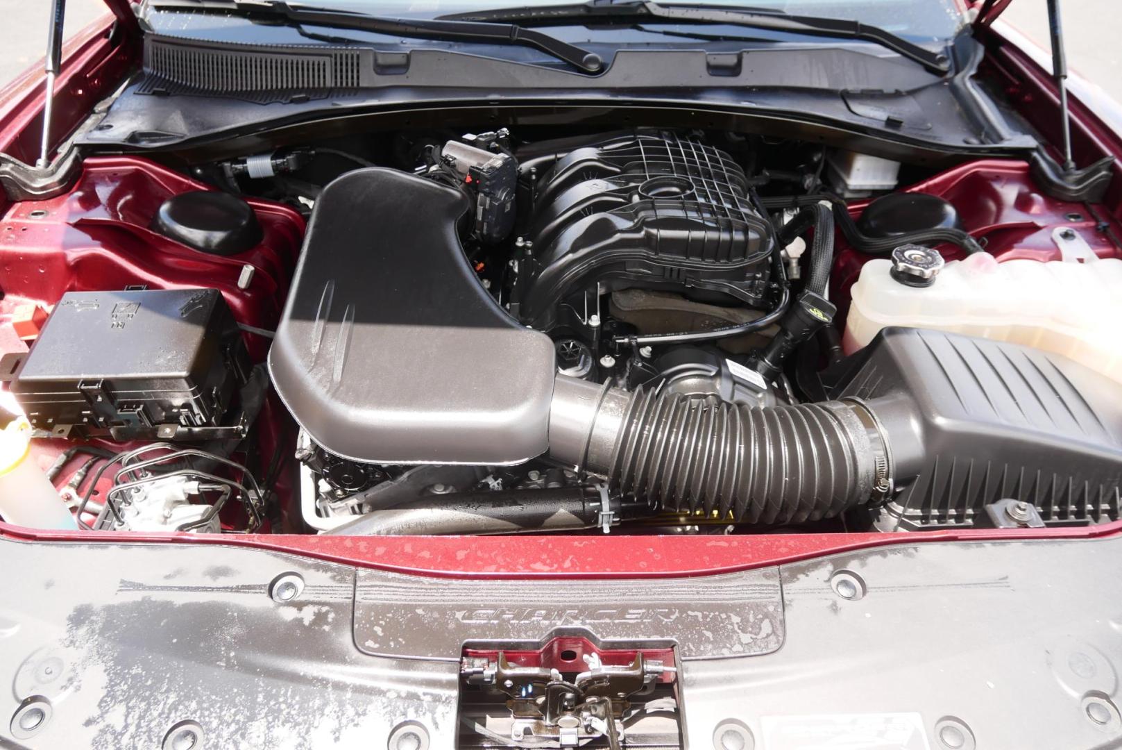 2023 RED Dodge Charger SXT (2C3CDXBG7PH) with an 3.6L V6 DOHC 24V engine, 8A transmission, located at 8640 E R L Thornton Fwy, Dallas, TX, 75228, (469) 297-4144, 32.794128, -96.693008 - Photo#20
