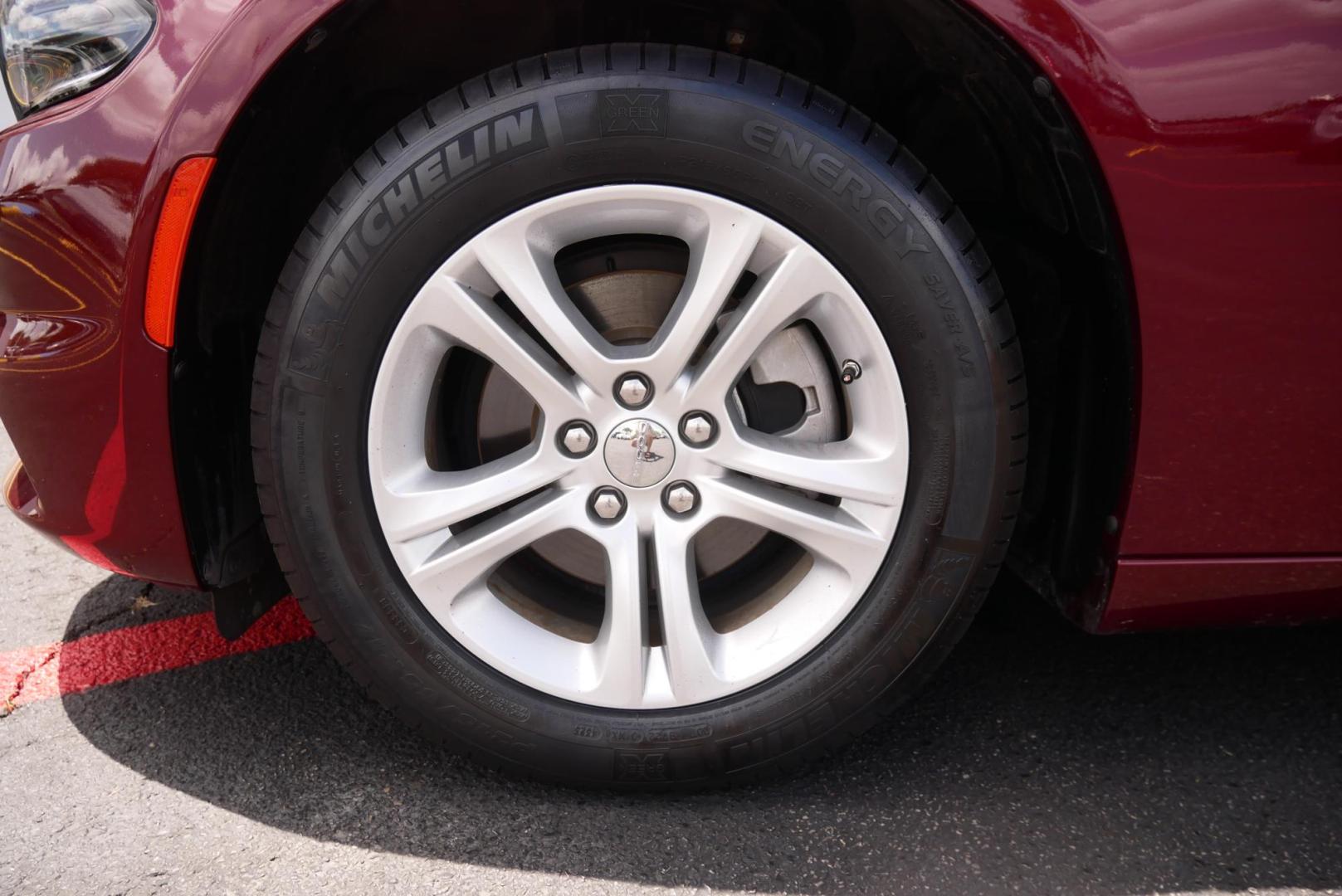 2023 RED Dodge Charger SXT (2C3CDXBG7PH) with an 3.6L V6 DOHC 24V engine, 8A transmission, located at 8640 E R L Thornton Fwy, Dallas, TX, 75228, (469) 297-4144, 32.794128, -96.693008 - Photo#21