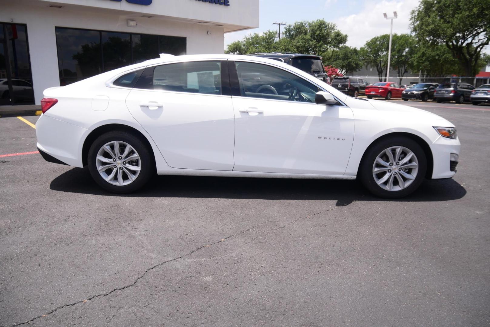 2023 WHITE Chevrolet Malibu 1LT (1G1ZD5ST5PF) with an 1.5L L4 DOHC 16V engine, 6A transmission, located at 8640 E R L Thornton Fwy, Dallas, TX, 75228, (469) 297-4144, 32.794128, -96.693008 - Photo#1