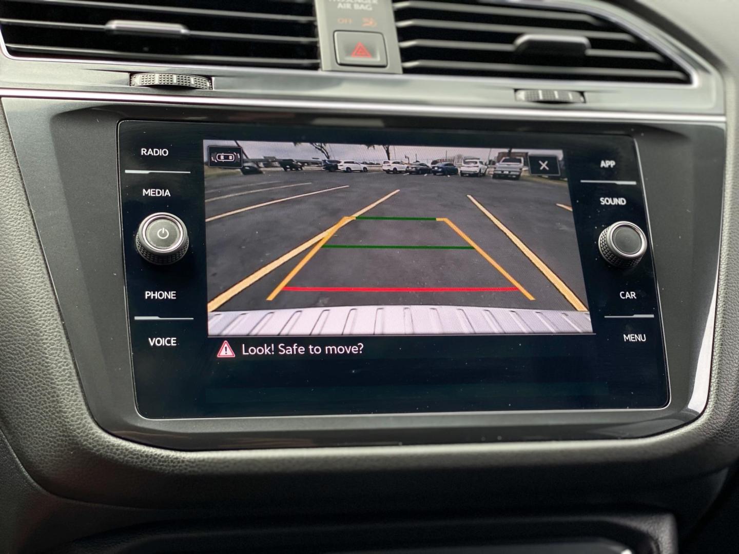 2022 BLACK Volkswagen Tiguan SE (3VV3B7AX8NM) with an 2.0L L4 DOHC 16V TURBO engine, 8A transmission, located at 8640 E R L Thornton Fwy, Dallas, TX, 75228, (469) 297-4144, 32.794128, -96.693008 - Photo#26
