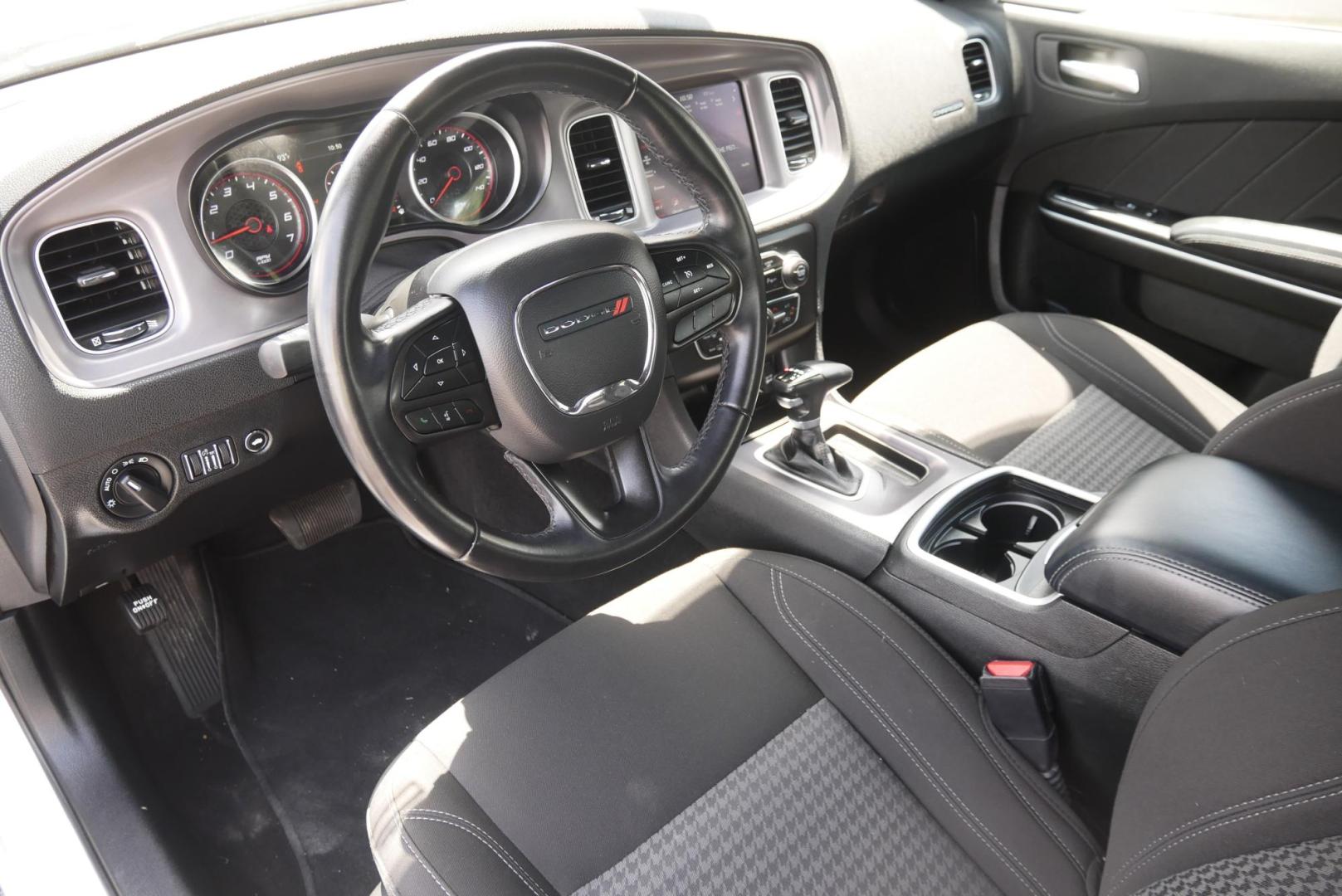 2023 WHITE Dodge Charger SXT (2C3CDXBG0PH) with an 3.6L V6 DOHC 24V engine, 8A transmission, located at 8640 E R L Thornton Fwy, Dallas, TX, 75228, (469) 297-4144, 32.794128, -96.693008 - Photo#8