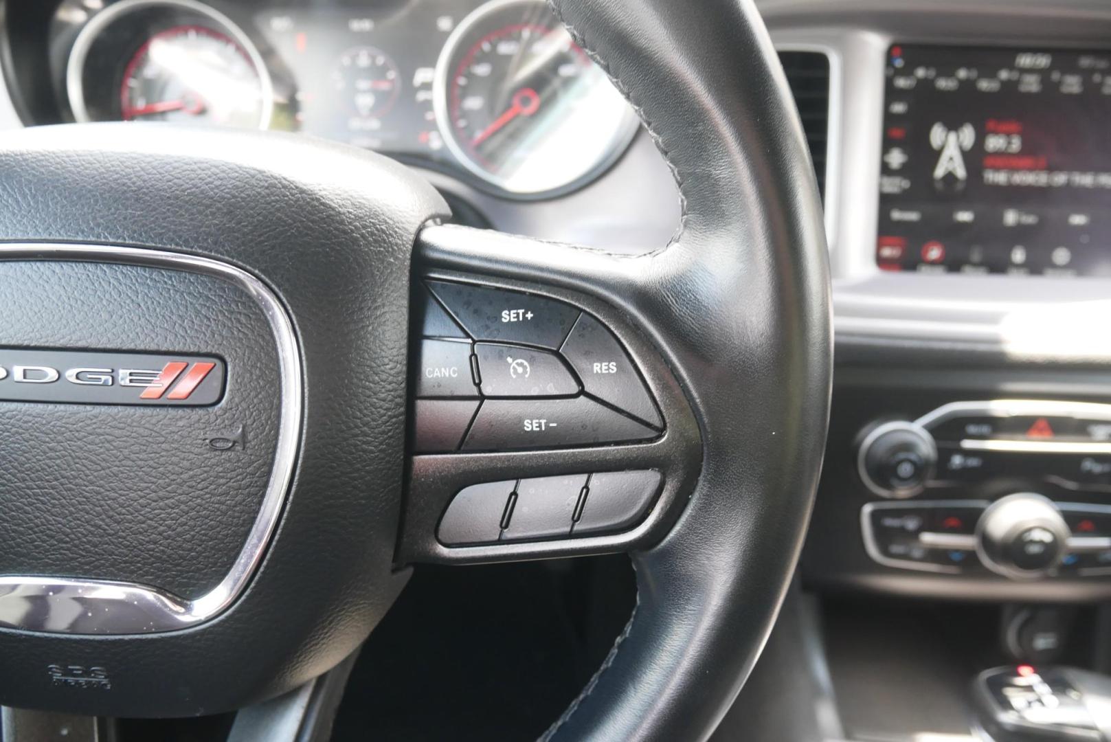 2023 WHITE Dodge Charger SXT (2C3CDXBG0PH) with an 3.6L V6 DOHC 24V engine, 8A transmission, located at 8640 E R L Thornton Fwy, Dallas, TX, 75228, (469) 297-4144, 32.794128, -96.693008 - Photo#17