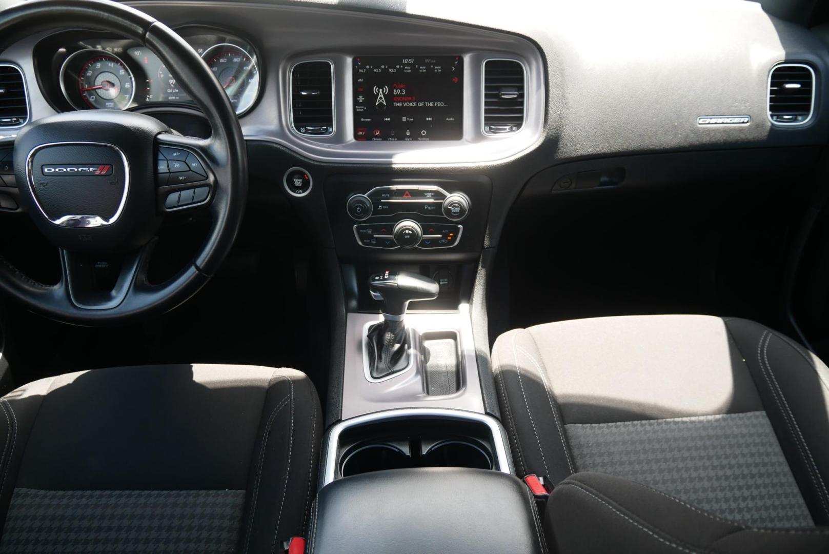 2023 WHITE Dodge Charger SXT (2C3CDXBG0PH) with an 3.6L V6 DOHC 24V engine, 8A transmission, located at 8640 E R L Thornton Fwy, Dallas, TX, 75228, (469) 297-4144, 32.794128, -96.693008 - Photo#18