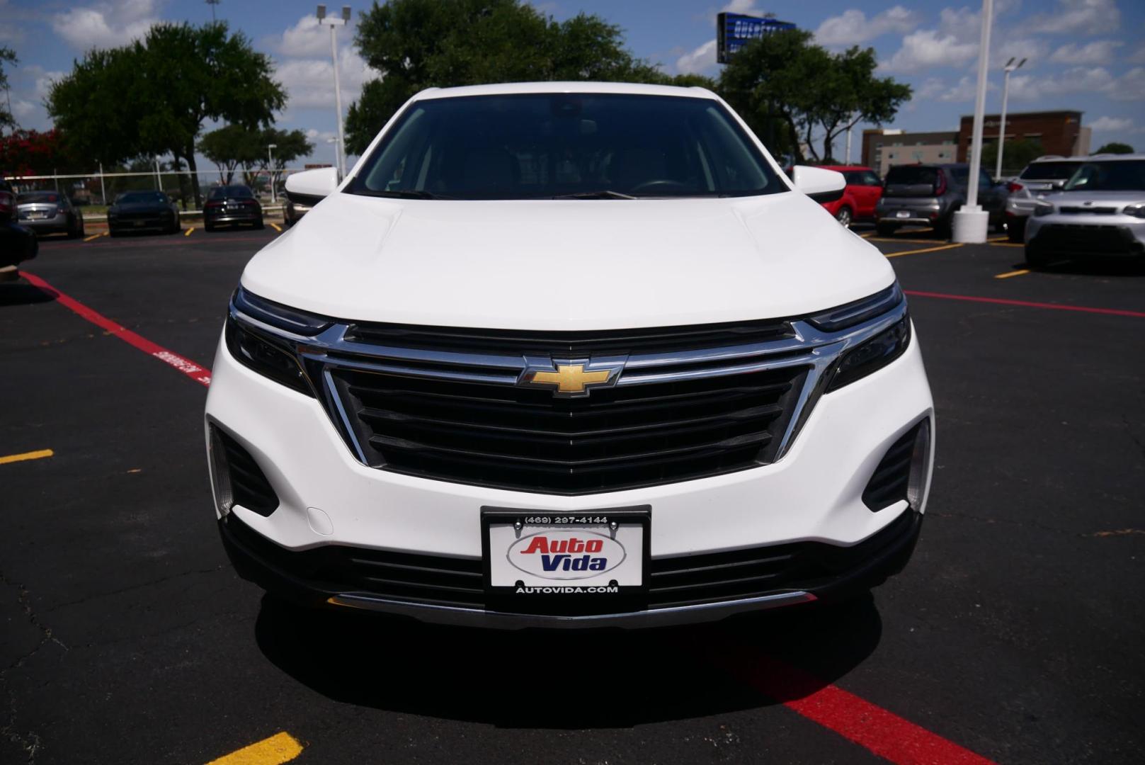 2023 WHITE Chevrolet Equinox LT AWD (3GNAXUEG3PL) with an 1.5L L4 DOHC 16V TURBO engine, 6A transmission, located at 8640 E R L Thornton Fwy, Dallas, TX, 75228, (469) 297-4144, 32.794128, -96.693008 - Photo#7
